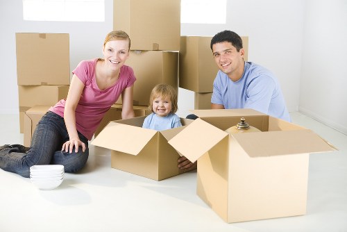 Local packing service helping residents prepare belongings before moving day