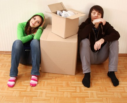 Removal team helping with a Peckham home move