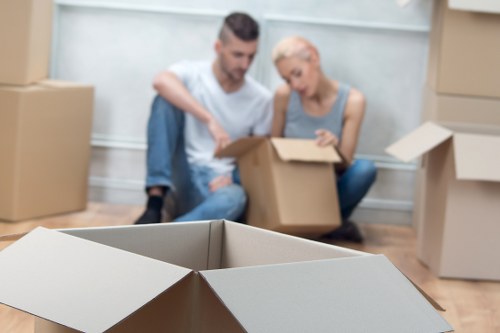 Furniture removals service assisting a flat move in Peckham