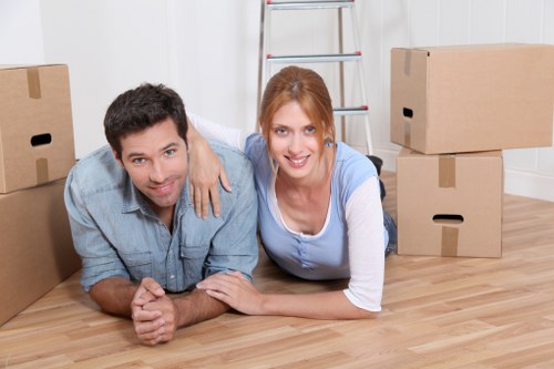 Careful loading of sofas and large furniture for Peckham removals