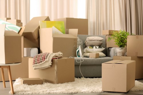Peckham house removals team handling heavy items safely