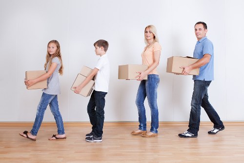 Business relocation using a removal truck hire service in Peckham