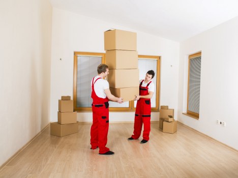 Professional man with van service handling a flat move in Peckham