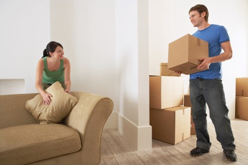Packing boxes and moving supplies for a Peckham relocation